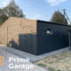 Garaż: szer: 8.3m x 6dł: m grafit mat