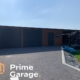 Garaż: szer: 15m x 6dł: m ciemny złoty dąb