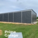 Garaż: szer: 18m x 8.3dł: m srebrny